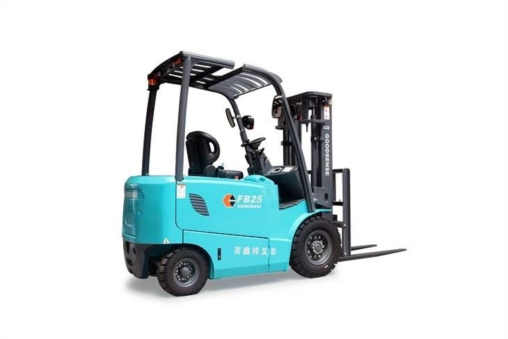 4 wheel 2.5 ton electric forklift